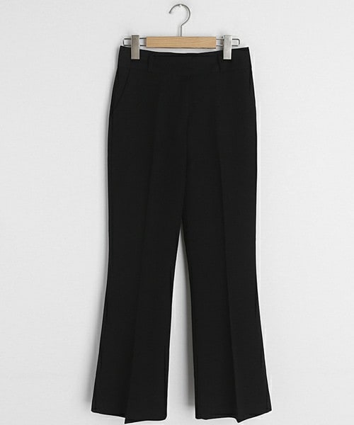 DHOLIC(ディーホリック)の「セミブーツカットスラックス(スラックス・レディース・ブルー/ホワイト/ベージュ/ブラック・S/M/L)」の3枚目の写真