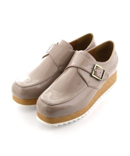 LEPSIM(レプシィム)の「【NEW ARRIVAL】ベルトシャークソールシューズ(シューズ・レディース・ブラック/ベージュ/グリーン・M(23-23.5)/L(24-24.5))」の2枚目の写真