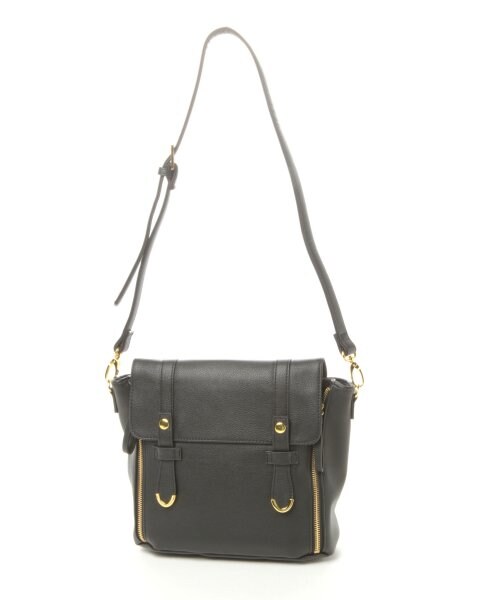 Heather（ヘザー）の「ダブルＺＩＰフラップリュック（バッグ・レディース・オフホワイト/ブラック/グリーン・ONE SIZE）」の6枚目の写真