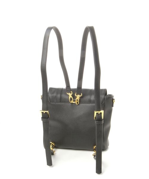 Heather（ヘザー）の「ダブルＺＩＰフラップリュック（バッグ・レディース・オフホワイト/ブラック/グリーン・ONE SIZE）」の5枚目の写真