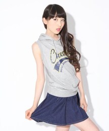 repipi armario | ★新作★チアロゴフードノースリ(トップス)