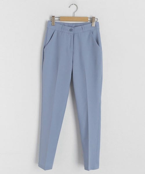 DHOLIC（ディーホリック）の「スリムスラックスパンツ（スラックス・レディース・グリーン/ベージュ/ピンク/ブルー/ブラック/その他・S/M/L）」の4枚目の写真