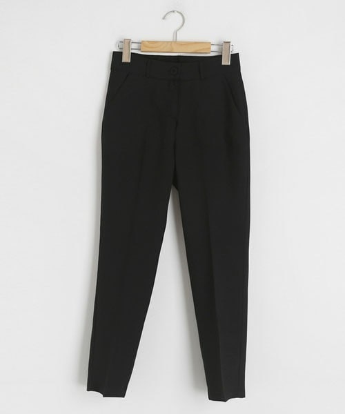 DHOLIC（ディーホリック）の「スリムスラックスパンツ（スラックス・レディース・グリーン/ベージュ/ピンク/ブルー/ブラック/その他・S/M/L）」の2枚目の写真