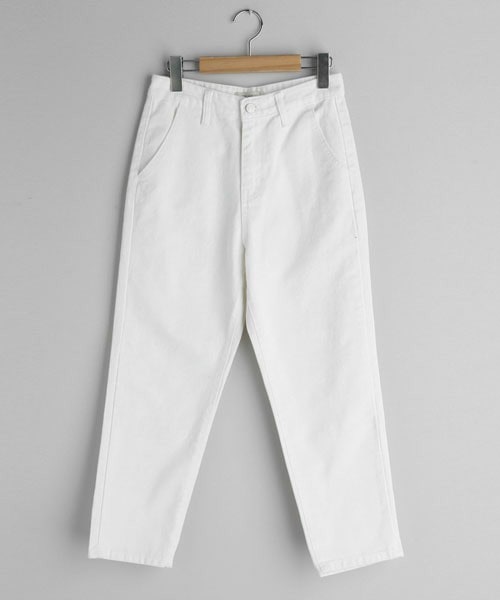 DHOLIC（ディーホリック）の「コットンワイドパンツ（その他パンツ・レディース・ベージュ/ブラック/ホワイト・S/M/L）」の2枚目の写真