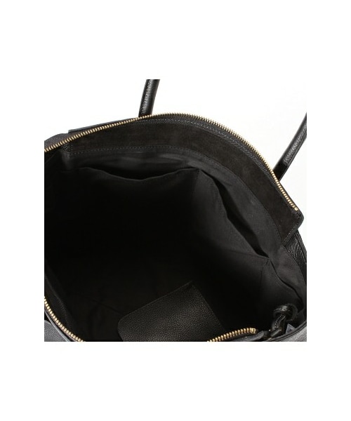 BARDOT ROSE（バルドロゼ）の「BARDOTROSE ワームストートバッグ（トートバッグ・レディース・ブラック/ベージュ・フリー）」の9枚目の写真