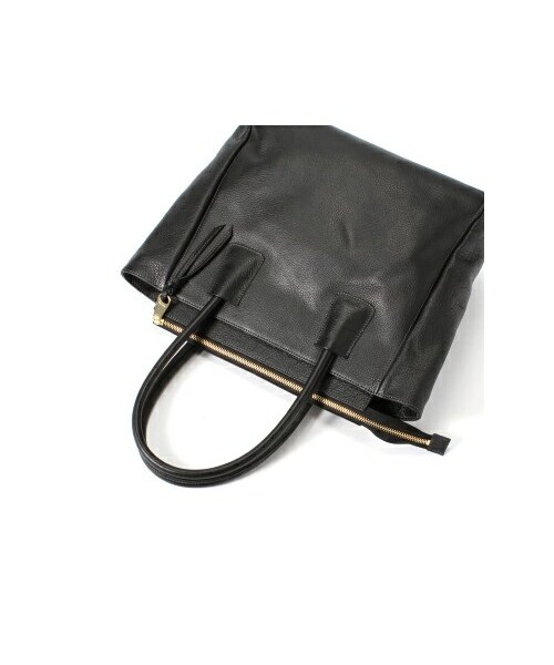 BARDOT ROSE（バルドロゼ）の「BARDOTROSE ワームストートバッグ（トートバッグ・レディース・ブラック/ベージュ・フリー）」の5枚目の写真