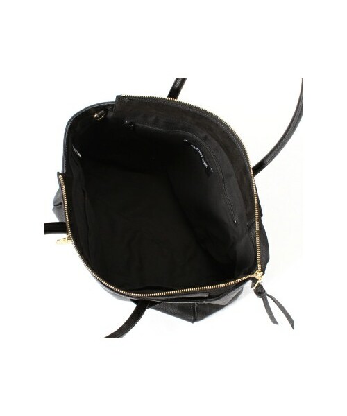 BARDOT ROSE（バルドロゼ）の「BARDOTROSE ワームストートバッグ（トートバッグ・レディース・ブラック/ベージュ・フリー）」の7枚目の写真