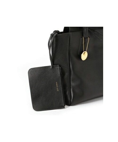 BARDOT ROSE（バルドロゼ）の「BARDOTROSE ワームストートバッグ（トートバッグ・レディース・ブラック/ベージュ・フリー）」の10枚目の写真