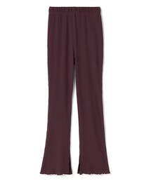 GRL | スリット入りテレコリブメロウフレアパンツ(その他パンツ)