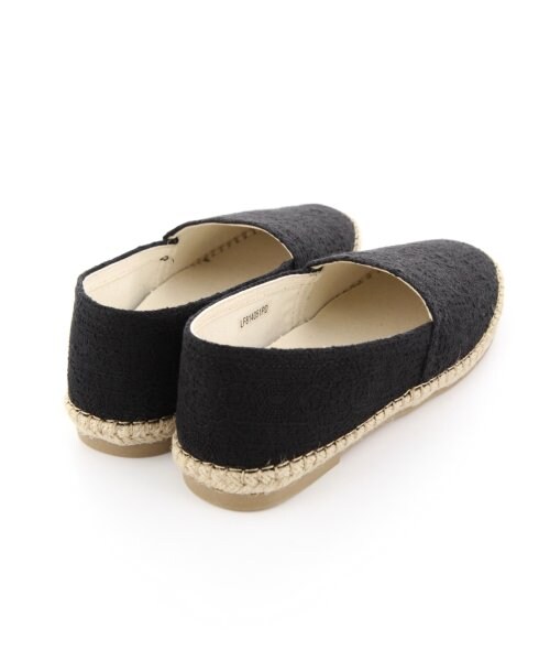 LOWRYS FARM（ローリーズファーム）の「エスパドリーユ（シューズ・レディース・オフ/ブラック/ボーダー・Ｍ/Ｌ）」の6枚目の写真