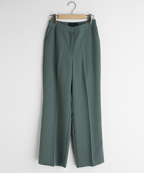 DHOLIC（ディーホリック）の「バックタックワイドスラックス（スラックス・レディース・ブルー/グリーン/ブラック・S/M/L）」の3枚目の写真