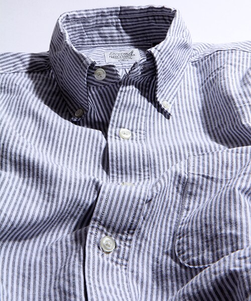 FREAK'S AMERICA（フリークスアメリカ）の「L/S CANDY STRIPE SHIRTS 【MADE IN USA】（その他・メンズ・ブラック/ネイビー・S/M/L）」の12枚目の写真