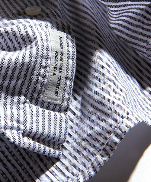 FREAK'S AMERICA（フリークスアメリカ）の「L/S CANDY STRIPE SHIRTS 【MADE IN USA】（その他・メンズ・ブラック/ネイビー・S/M/L）」の14枚目の写真