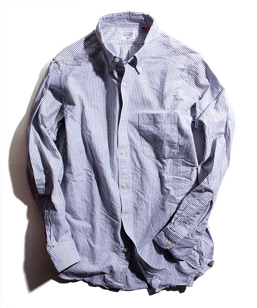 FREAK'S AMERICA（フリークスアメリカ）の「L/S CANDY STRIPE SHIRTS 【MADE IN USA】（その他・メンズ・ブラック/ネイビー・S/M/L）」の8枚目の写真