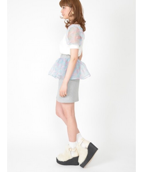 Honey Salon(ハニーサロン)の「BOMブーティ(シューズ・レディース・ベージュ/ピンク/ブラック/チェック・23cm/23.5cm/24cm/24.5cm)」の14枚目の写真
