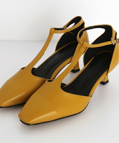 DHOLIC（ディーホリック）の「Tストラップシューズ（その他シューズ・レディース・ブラック/レッド/ホワイト/イエロー・225/230/235/240/245/250）」の3枚目の写真