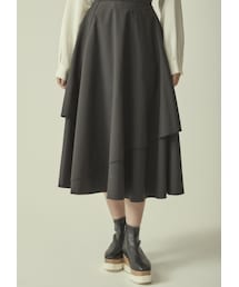 N WITH. | アシンメトリーフレアスカート(スカート)