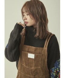 N WITH. | フラワータートルニットトップス(ニット/セーター)