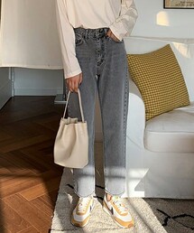 DHOLIC | テーパードデニムパンツ(デニムパンツ)