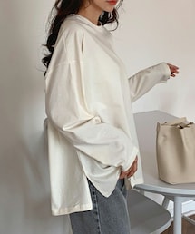 DHOLIC | ルーズラウンドTシャツ(Tシャツ/カットソー)