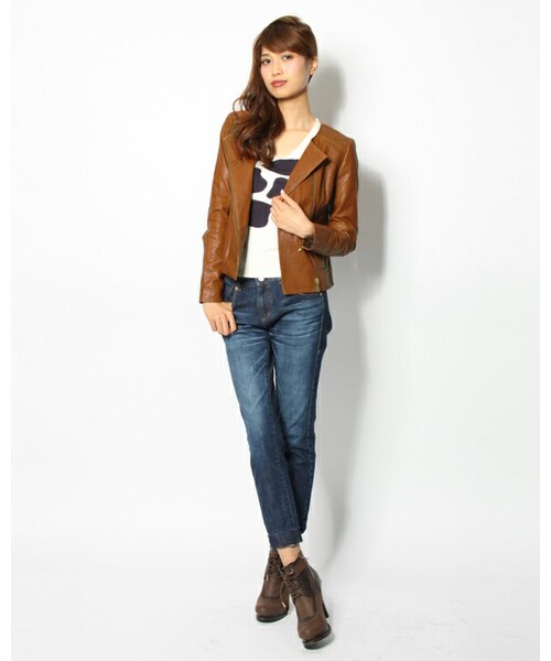 Viaggio Blu（ビアッジョブルー）の「【先行予約】レザージャケット