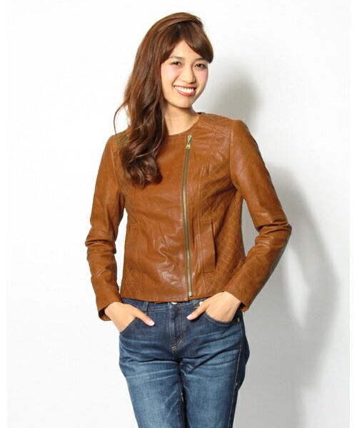 Viaggio Blu（ビアッジョブルー）の「【先行予約】レザージャケット