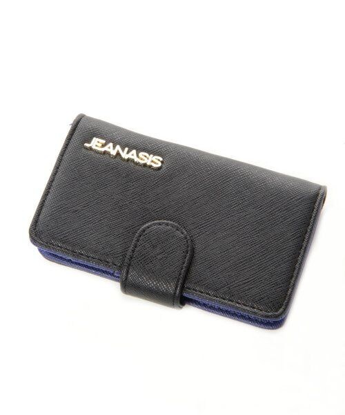 JEANASIS（ジーナシス）の「iPhoneケース（ファッション雑貨・レディース・アイボリー/ブラック/ピンク・FREE）」の2枚目の写真