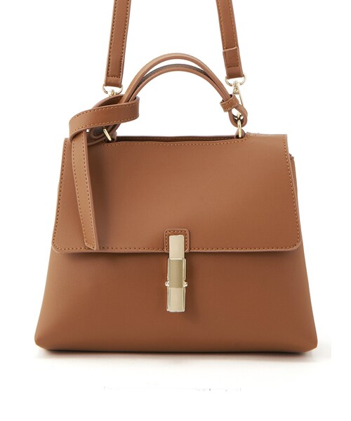 GRL（グレイル）の「台形フラップショルダーバッグ（ショルダーバッグ