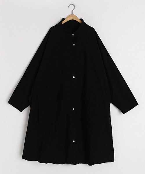 DHOLIC（ディーホリック）の「ポケットルーズジャケット（ミリタリージャケット・レディース・ベージュ/ブラック・FREE）」の2枚目の写真