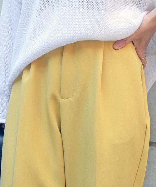 no brand(ノーブランド)の「ジョーゼットカラーPT(その他パンツ・レディース・その他)」の3枚目の写真