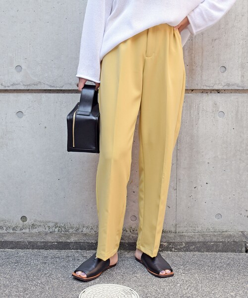 no brand(ノーブランド)の「ジョーゼットカラーPT(その他パンツ・レディース・その他)」の4枚目の写真