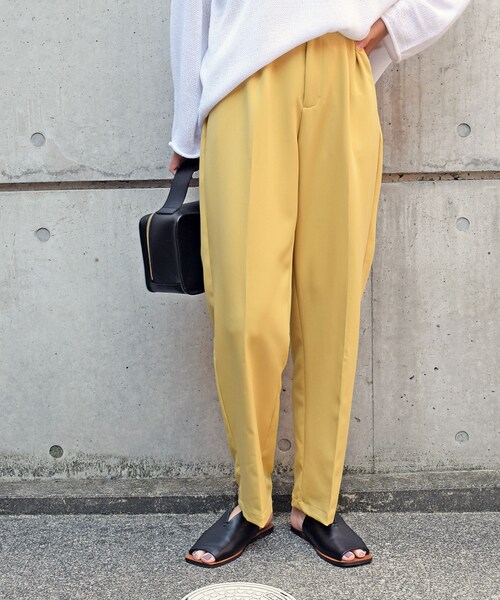 no brand(ノーブランド)の「ジョーゼットカラーPT(その他パンツ・レディース・その他)」の1枚目の写真