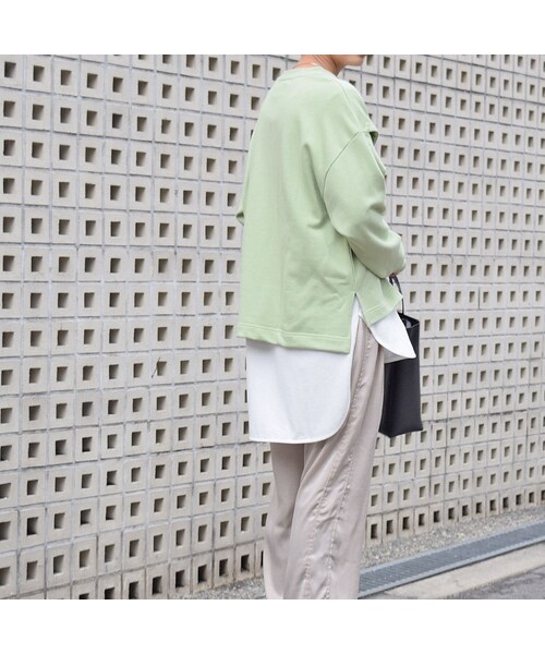 no brand（ノーブランド）の「スリットスリーブスウェットPO（スウェット・レディース・その他）」の8枚目の写真