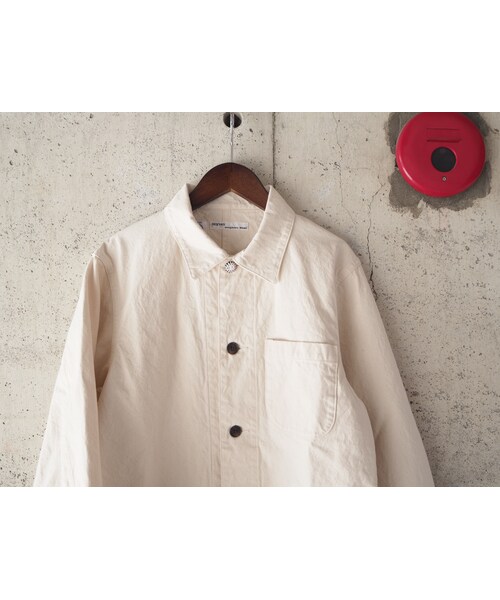 SEUVAS 11号帆布カバーオール S オフホワイト Ordinary fits（オーディナリーフィッツ）の「【unisex】SEUVAS