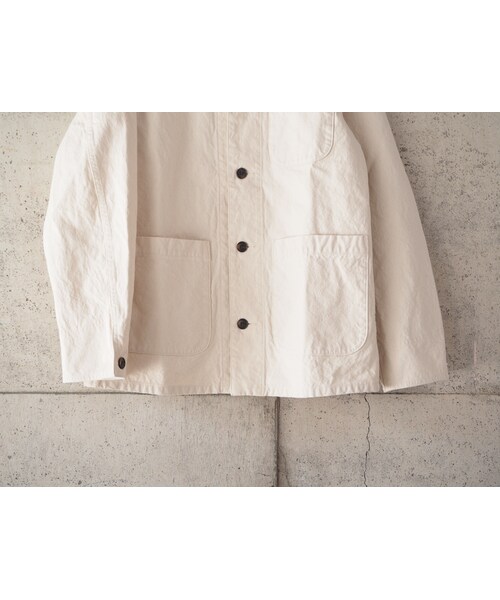 SEUVAS 11号帆布カバーオール S オフホワイト Ordinary fits（オーディナリーフィッツ）の「【unisex】SEUVAS