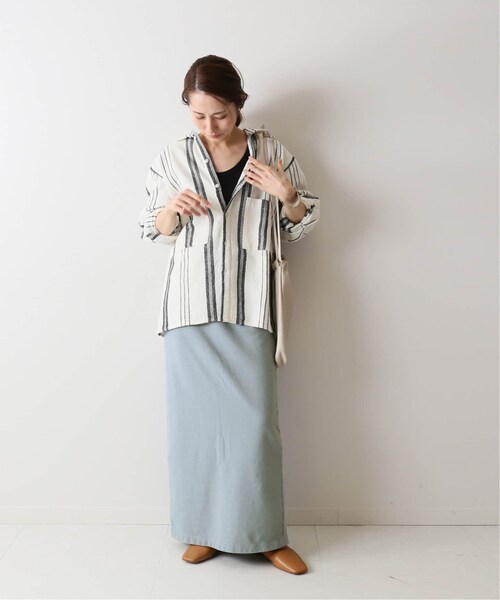 FRAMeWORK(フレームワーク)の「ミニ裏毛ロングスカート◆(スカート・グレーA/36/38/在庫なし/取り寄せ)」の21枚目の写真