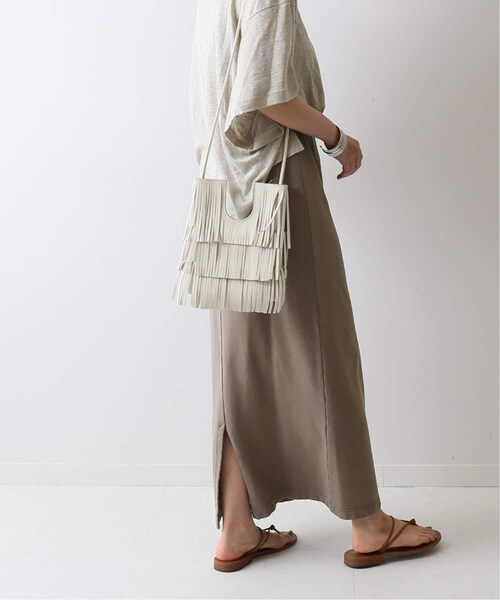 FRAMeWORK(フレームワーク)の「ミニ裏毛ロングスカート◆(スカート・グレーA/36/38/在庫なし/取り寄せ)」の7枚目の写真