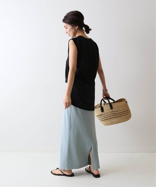 FRAMeWORK(フレームワーク)の「ミニ裏毛ロングスカート◆(スカート・グレーA/36/38/在庫なし/取り寄せ)」の19枚目の写真