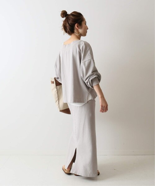 FRAMeWORK(フレームワーク)の「ミニ裏毛ロングスカート◆(スカート・グレーA/36/38/在庫なし/取り寄せ)」の16枚目の写真