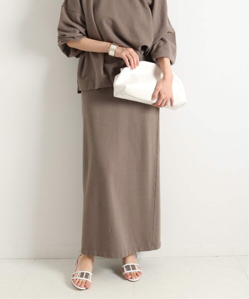FRAMeWORK(フレームワーク)の「ミニ裏毛ロングスカート◆(スカート・グレーA/36/38/在庫なし/取り寄せ)」の14枚目の写真