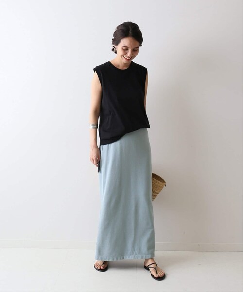 FRAMeWORK(フレームワーク)の「ミニ裏毛ロングスカート◆(スカート・グレーA/36/38/在庫なし/取り寄せ)」の18枚目の写真