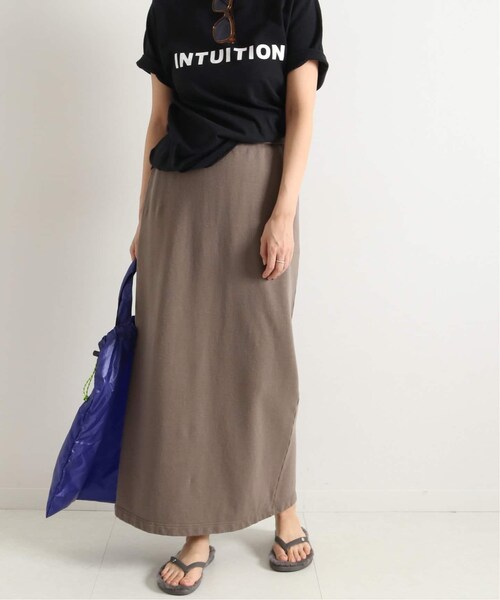 FRAMeWORK(フレームワーク)の「ミニ裏毛ロングスカート◆(スカート・グレーA/36/38/在庫なし/取り寄せ)」の9枚目の写真