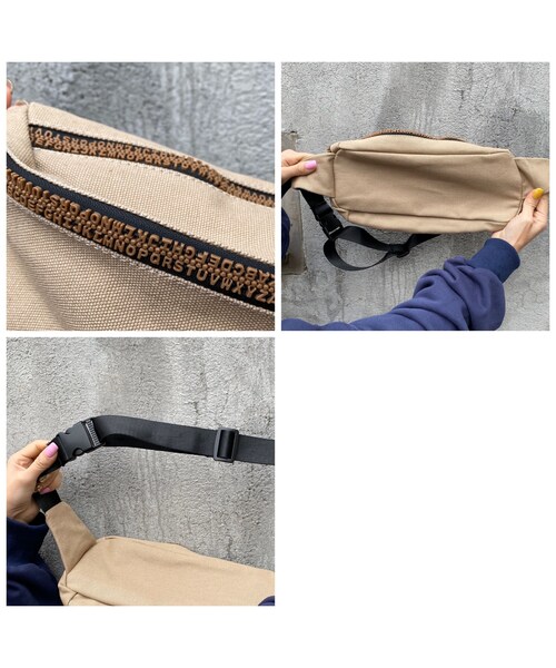 no brand（ノーブランド）の「キャンパスボディバ｢ABCD｣#9155（ボディバッグ/ウエストポーチ・レディース・その他）」の11枚目の写真