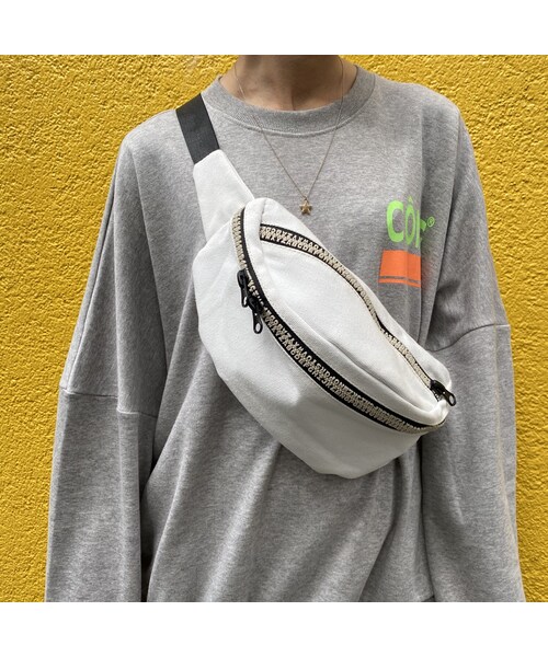 no brand（ノーブランド）の「キャンパスボディバ｢ABCD｣#9155（ボディバッグ/ウエストポーチ・レディース・その他）」の5枚目の写真