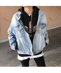 copine | 再入荷！着回し力抜群！大人カジュアルオーバーサイズGジャン(2color)(デニムジャケット)