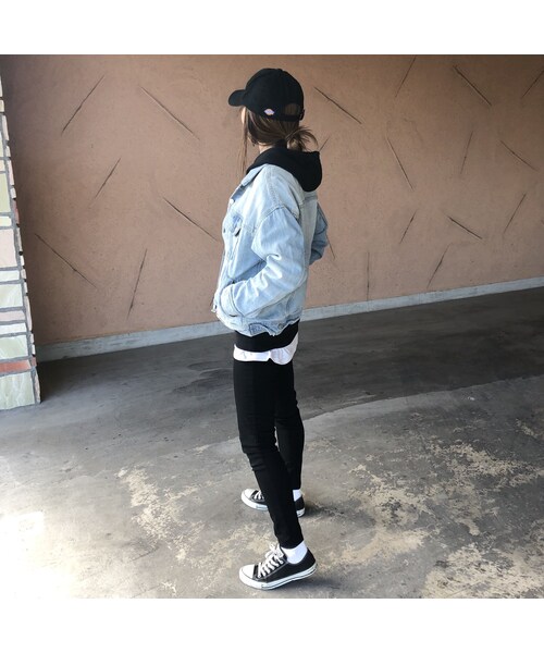 copine（コピン）の「再入荷！着回し力抜群！大人カジュアルオーバーサイズGジャン(2color)（デニムジャケット・レディース・その他）」の3枚目の写真