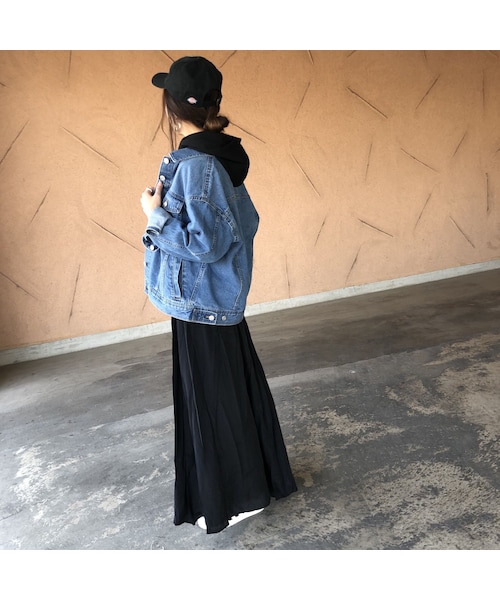 copine（コピン）の「再入荷！着回し力抜群！大人カジュアルオーバーサイズGジャン(2color)（デニムジャケット・レディース・その他）」の9枚目の写真