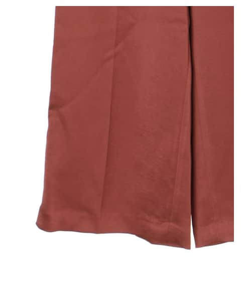 GARAGE OF GOOD CLOTHING（ガレージオブグッドクロージング）の「サテンワイドパンツ（パンツ・ホワイト/ボルドー・36/38）」の5枚目の写真