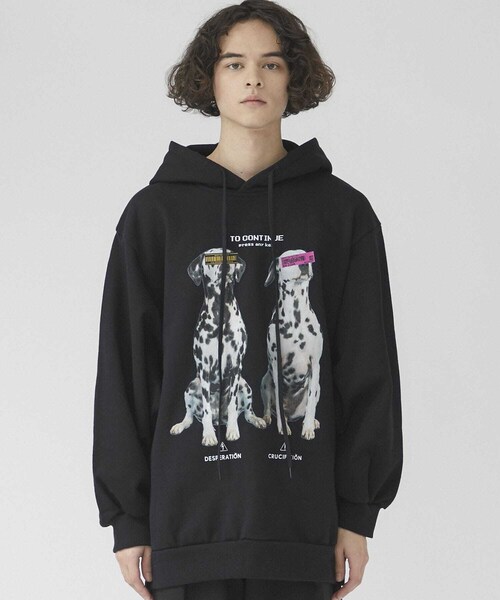 SHAREEF（シャリーフ）の「STUDIOUS別注DALMATIAN HOODIE（）」 - WEAR