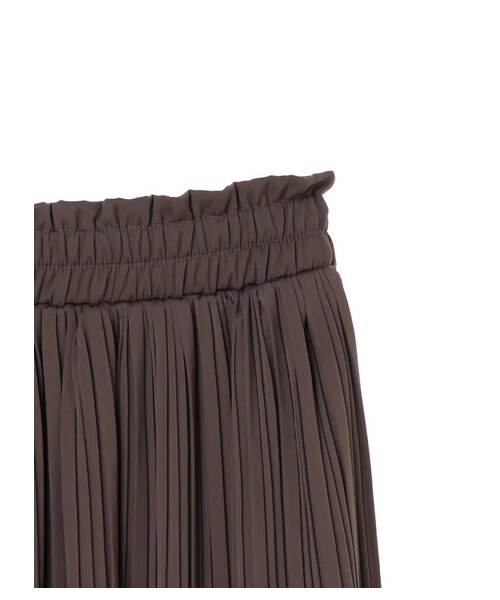 Green　Parks（グリーンパークス）の「・RAY CASSIN ケシプリーツサテンスカート（スカート・アイボリー/グレー/モカ/ブルー・F）」の21枚目の写真